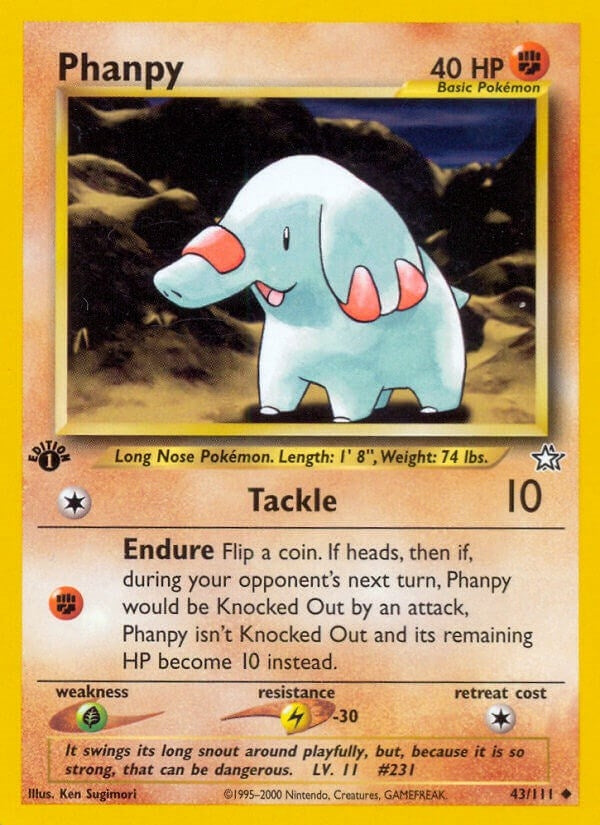 Image for Phanpy (043/111) [Neo Genesis] - Pokemon