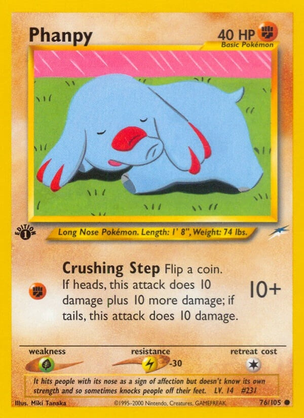 Image for Phanpy (076/105) [Neo Destiny] - Pokemon