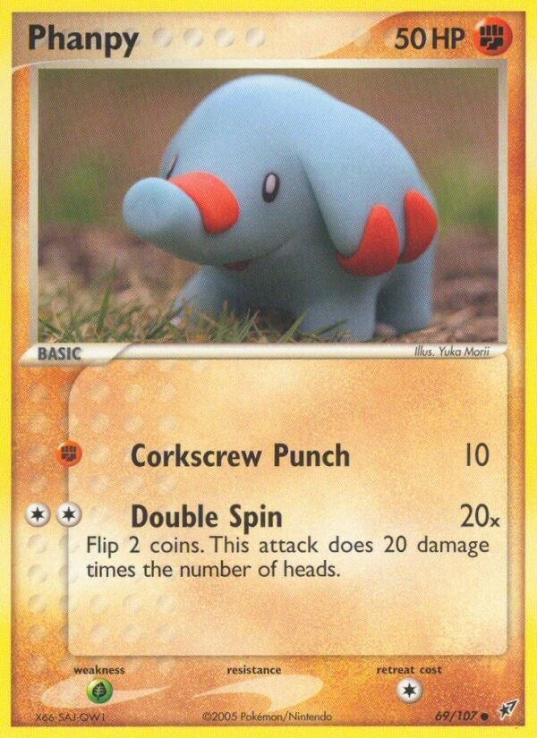 Image for Phanpy (69/107) [Deoxys] - Pokemon