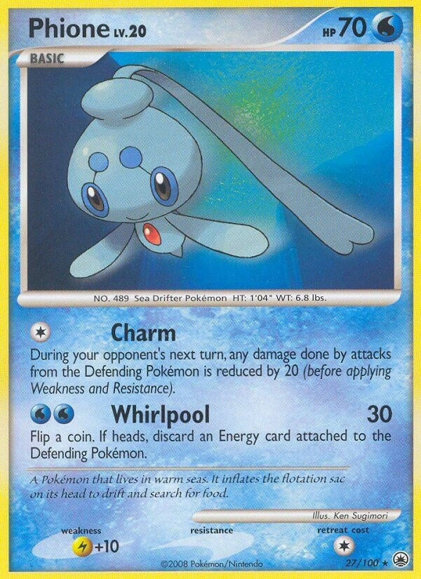 Image for Phione (27) (27/100) [Majestic Dawn] - Pokemon