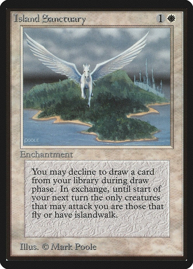 Image for Island Sanctuary [Beta Edition] - Magic: The Gathering