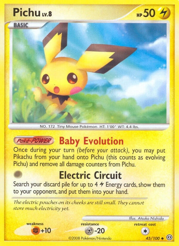 Image for Pichu (45/100) [Stormfront] - Pokemon