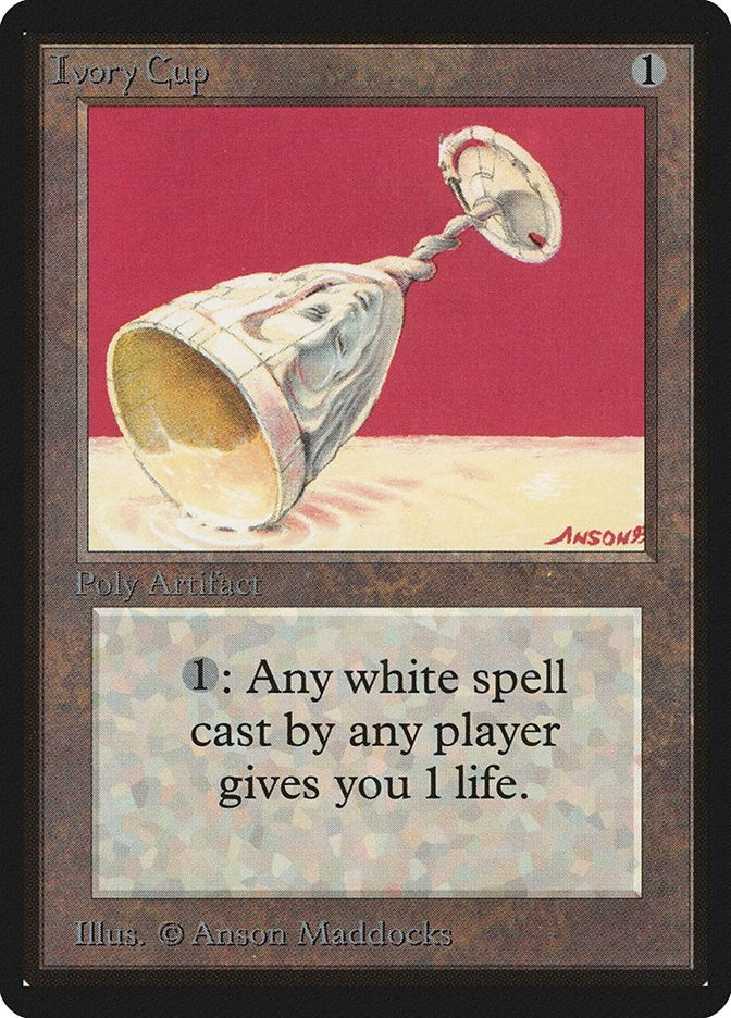 Image for Ivory Cup [Beta Edition] - Magic: The Gathering