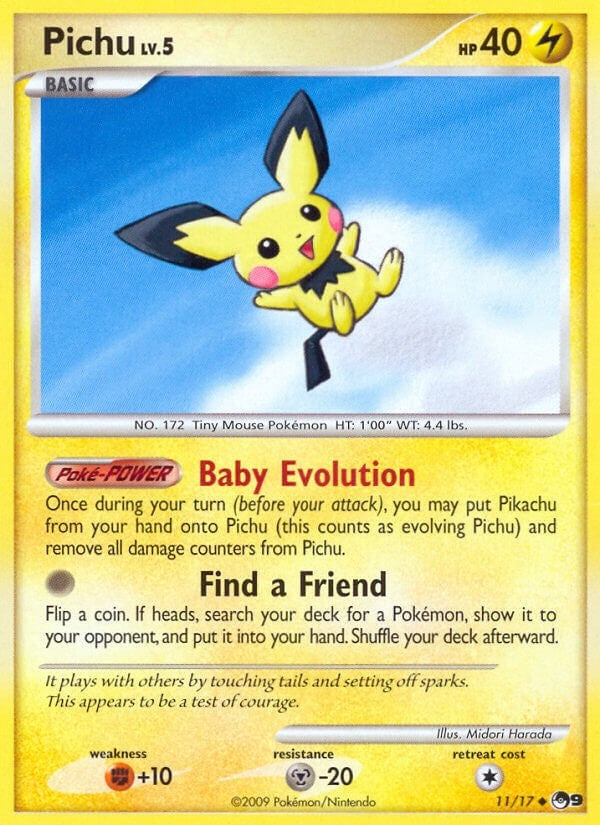 Image for Pichu (011/017) [POP Series 9] - Pokemon
