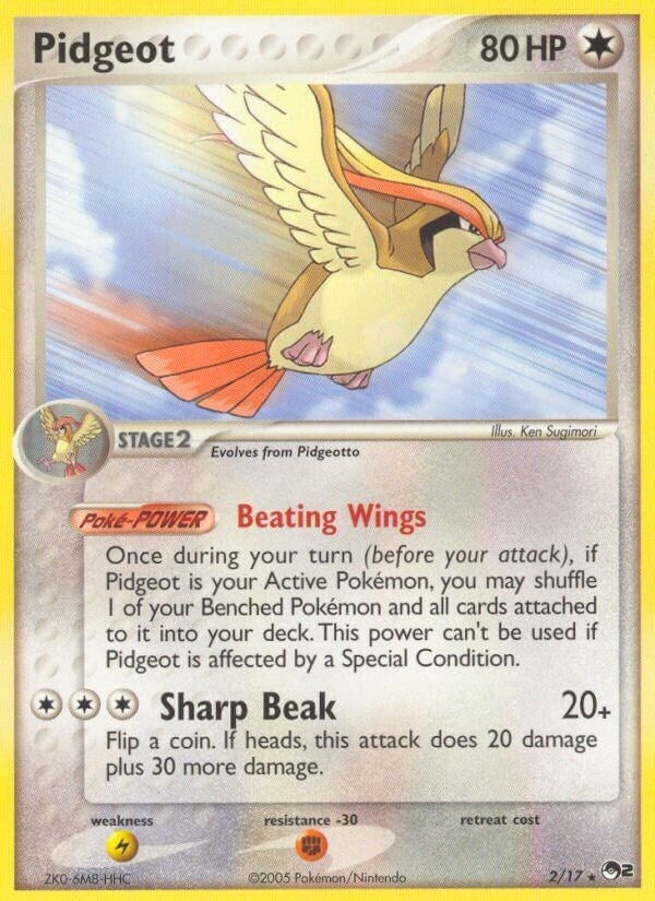 Image for Pidgeot (002/017) [POP Series 2] - Pokemon
