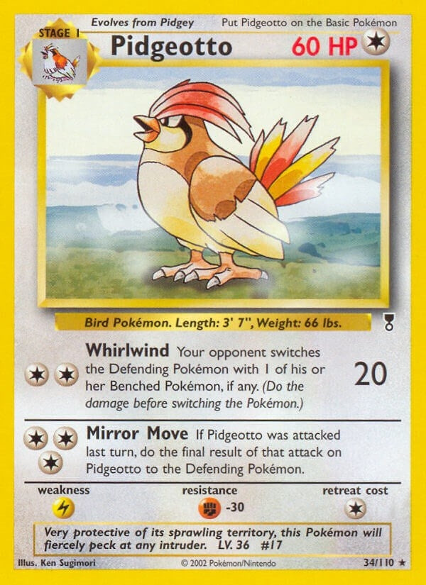 Image for Pidgeotto (034/110) [Legendary Collection] - Pokemon