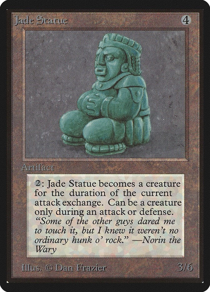 Image for Jade Statue [Beta Edition] - Magic: The Gathering