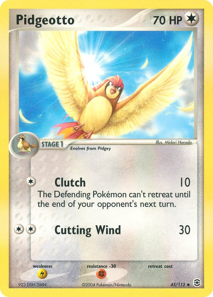 Image for Pidgeotto (45/112) [FireRed & LeafGreen] - Pokemon