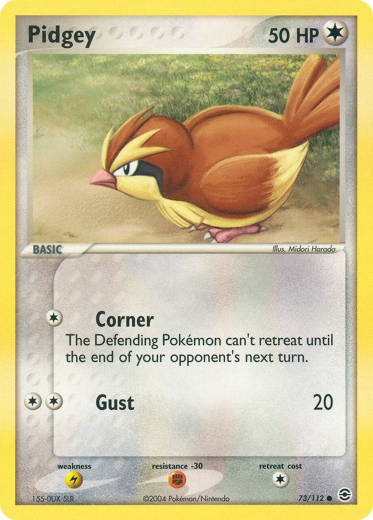 Image for Pidgey (73/112) [FireRed & LeafGreen] - Pokemon