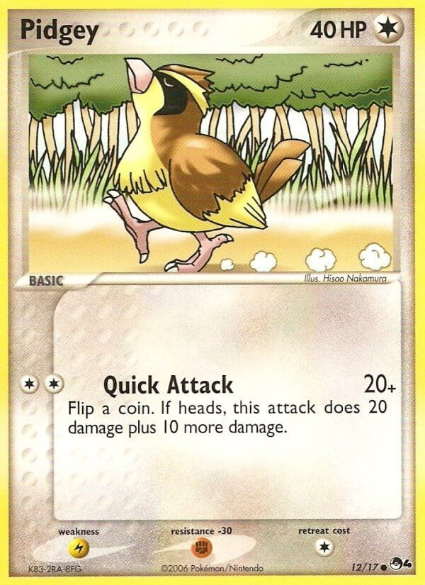 Image for Pidgey (012/017) [POP Series 4] - Pokemon