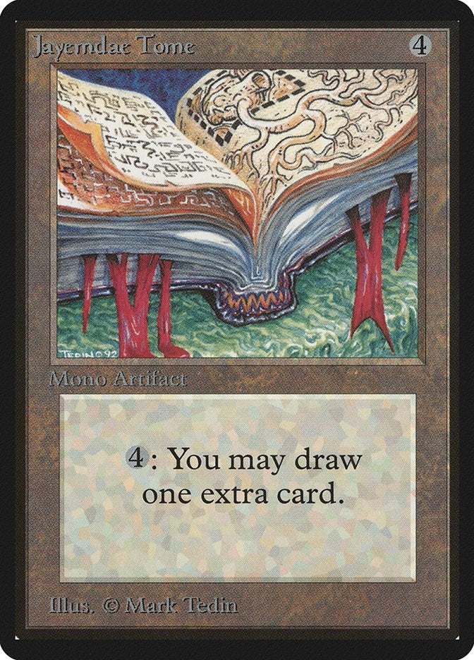 Image for Jayemdae Tome [Beta Edition] - Magic: The Gathering