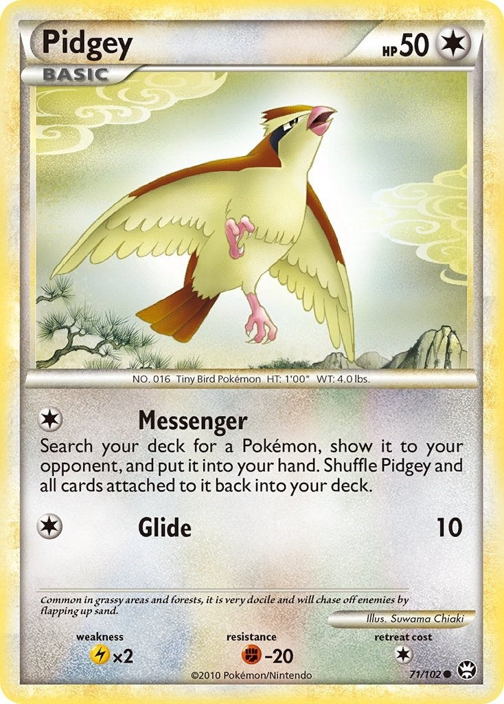 Image for Pidgey (71/102) [Triumphant] - Pokemon