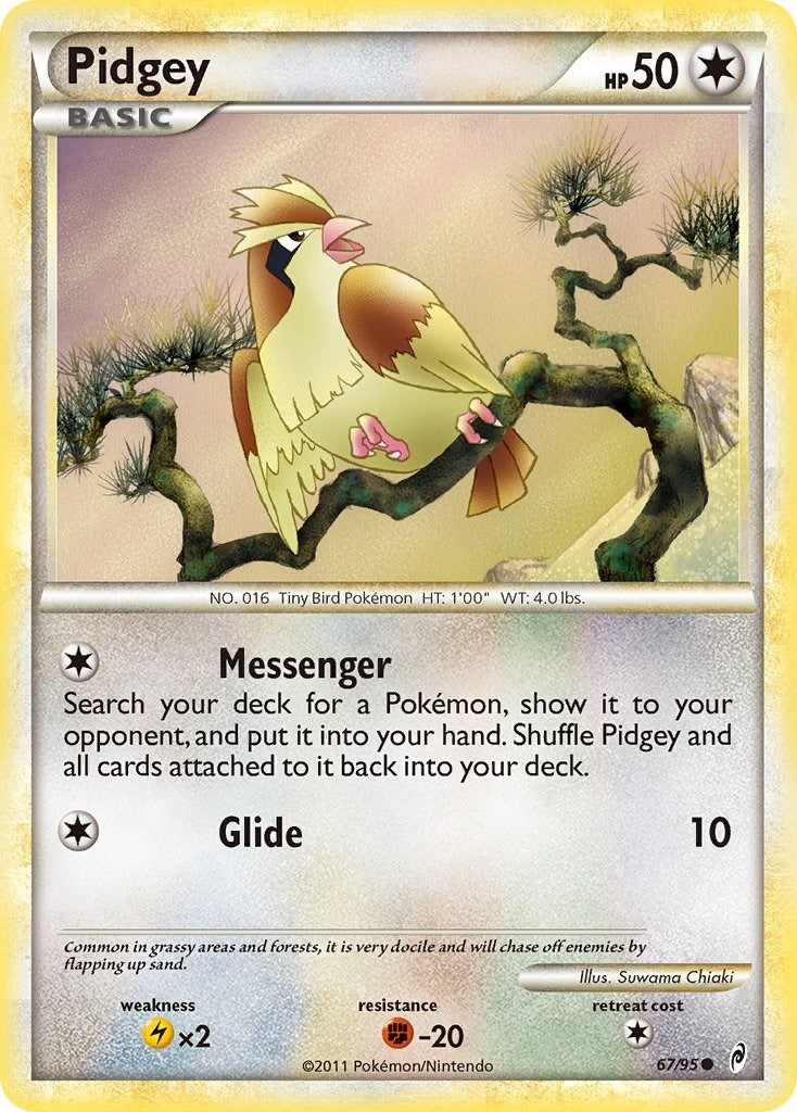 Image for Pidgey (67/95) [Call of Legends] - Pokemon