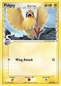 Image for Pidgey (Delta Species) (77/110) [Holon Phantoms] - Pokemon