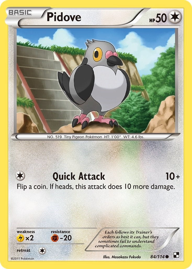 Image for Pidove (84/114) [Black and White] - Pokemon