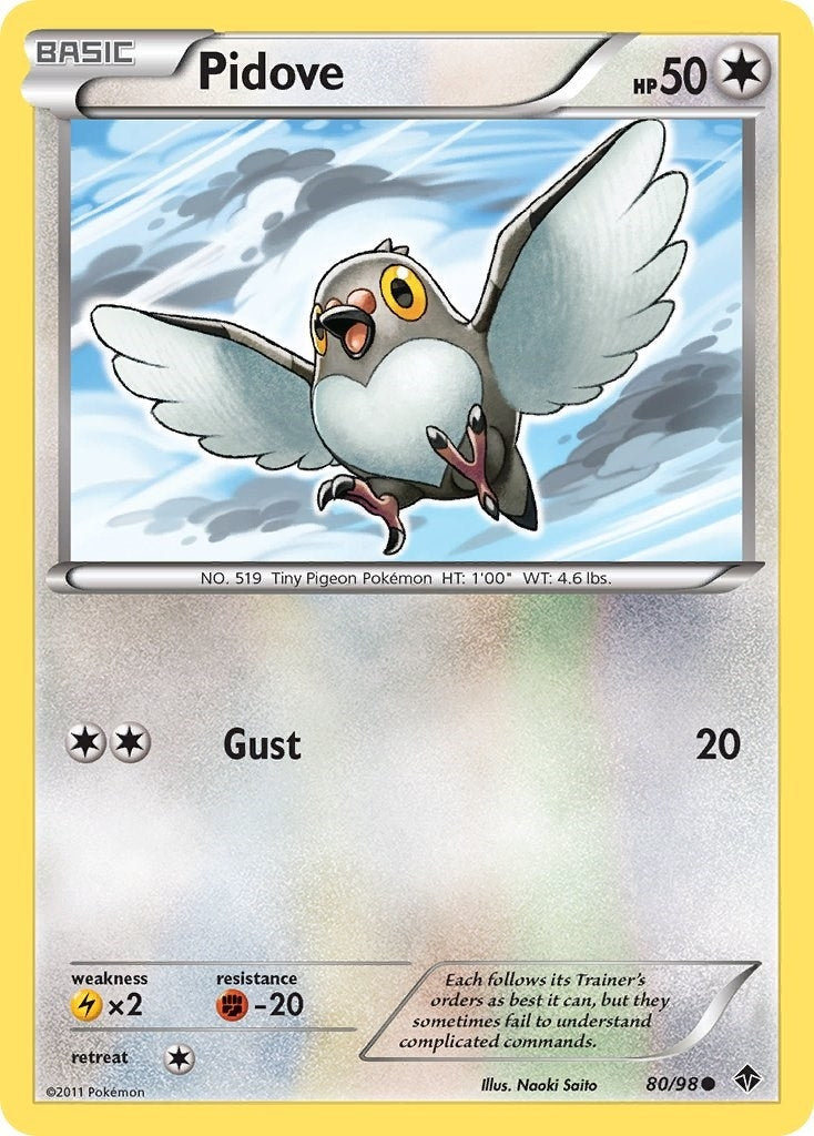 Image for Pidove (80/98) [Emerging Powers] - Pokemon