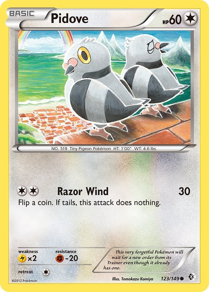 Image for Pidove (123/149) [Boundaries Crossed] - Pokemon
