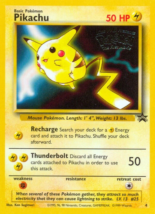 Image for Pikachu (Movie Promo) (04/53) [WoTC Promo] - Pokemon