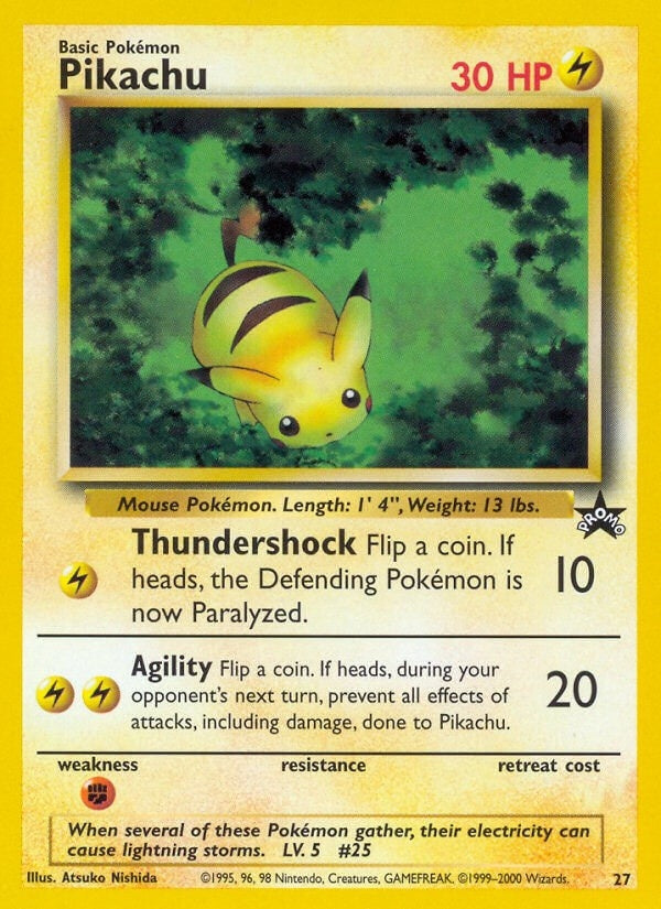 Image for Pikachu (27) (27/53) [WoTC Promo] - Pokemon
