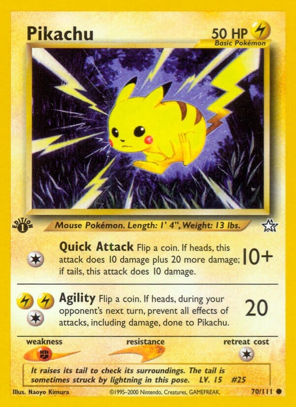 Image for Pikachu (070/111) [Neo Genesis] - Pokemon