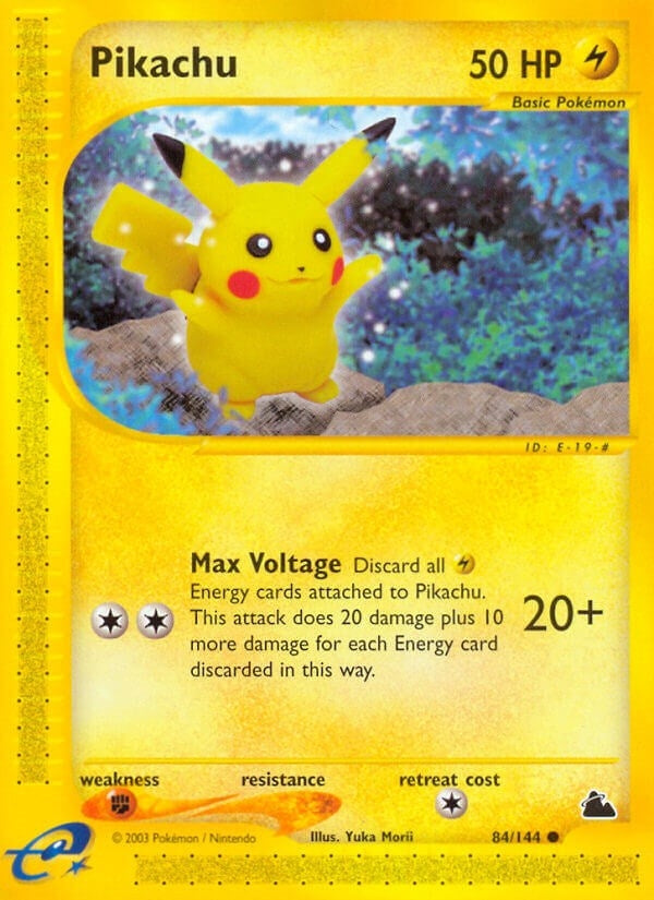 Image for Pikachu (084/144) [Skyridge] - Pokemon