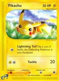 Image for Pikachu (124/165) [Expedition] - Pokemon