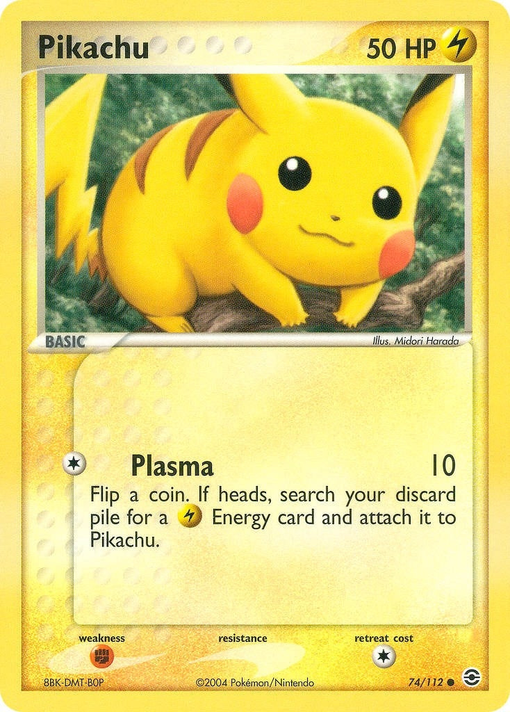 Image for Pikachu (74/112) [FireRed & LeafGreen] - Pokemon