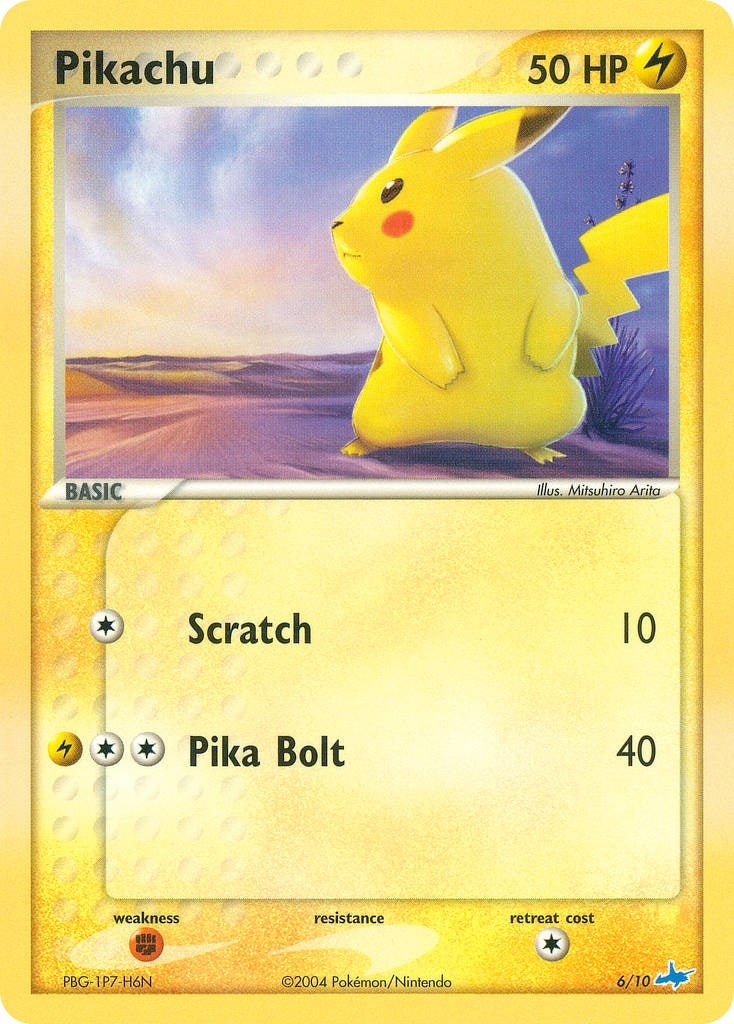 Image for Pikachu (6/10) [EX Trainer Kit 1: Latias & Latios] - Pokemon