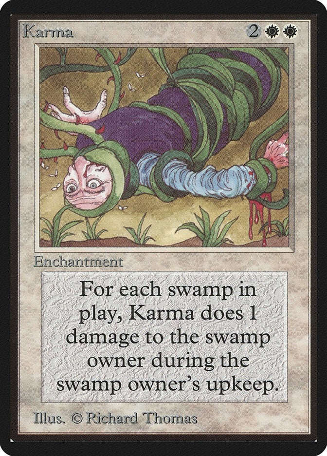 Image for Karma [Beta Edition] - Magic: The Gathering