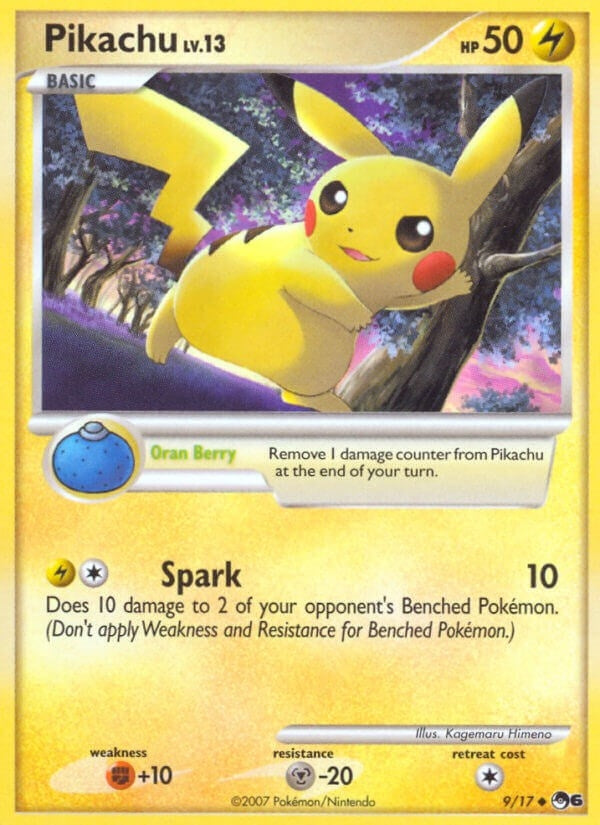 Image for Pikachu (009/017) [POP Series 6] - Pokemon