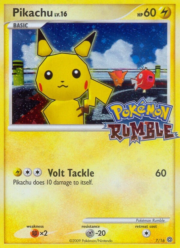 Image for Pikachu (7) [Rumble] - Pokemon
