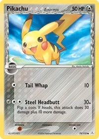 Image for Pikachu (Delta Species) (79/110) [Holon Phantoms] - Pokemon