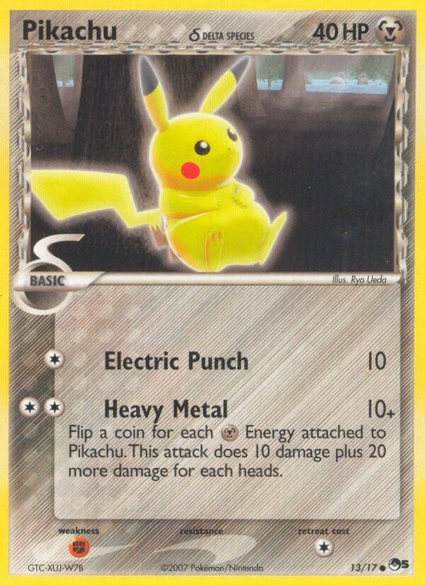 Image for Pikachu (Delta Species) (013/017) [POP Series 5] - Pokemon