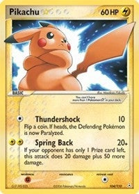 Image for Pikachu Star (104/110) [Holon Phantoms] - Pokemon