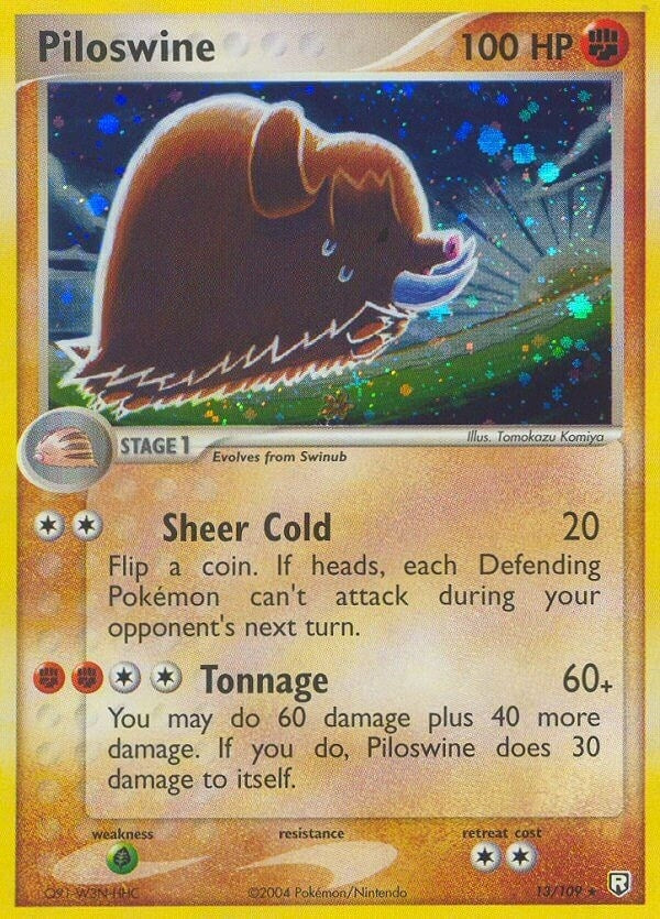 Image for Piloswine (13/109) [Team Rocket Returns] - Pokemon