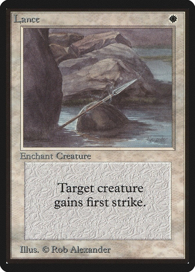Image for Lance [Beta Edition] - Magic: The Gathering