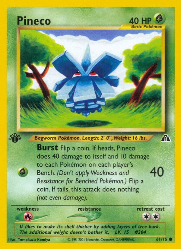 Image for Pineco (61/75) [Neo Discovery] - Pokemon