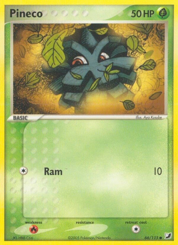 Image for Pineco (66/115) [Unseen Forces] - Pokemon