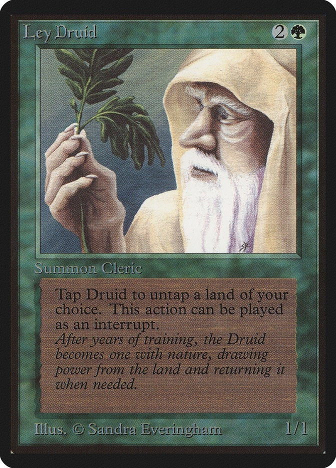 Image for Ley Druid [Beta Edition] - Magic: The Gathering