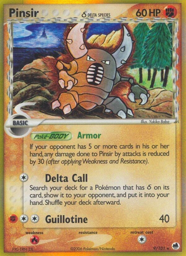 Image for Pinsir (Delta Species) (9/101) [Dragon Frontiers] - Pokemon