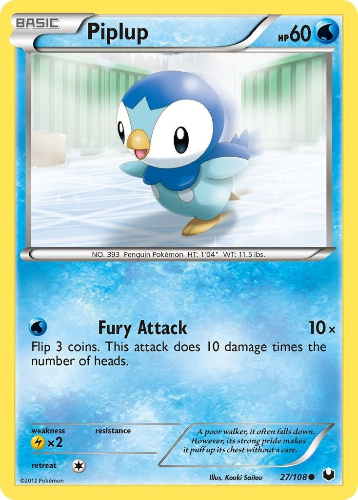 Image for Piplup (27/108) [Dark Explorers] - Pokemon