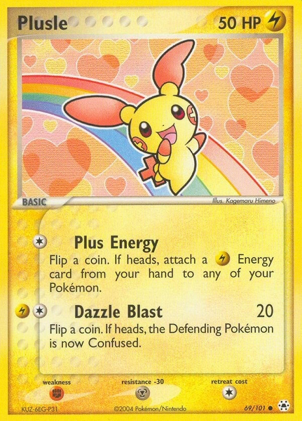 Image for Plusle (69/101) [Hidden Legends] - Pokemon