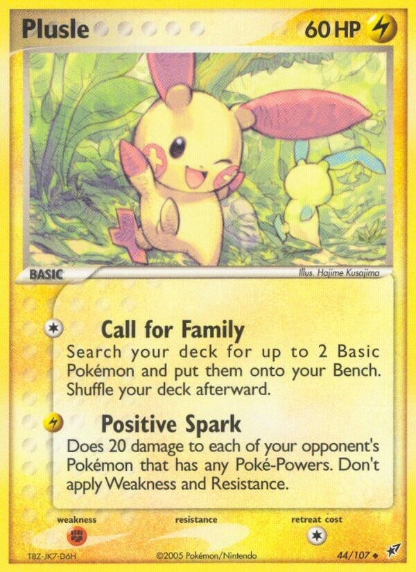 Image for Plusle (44/107) [Deoxys] - Pokemon