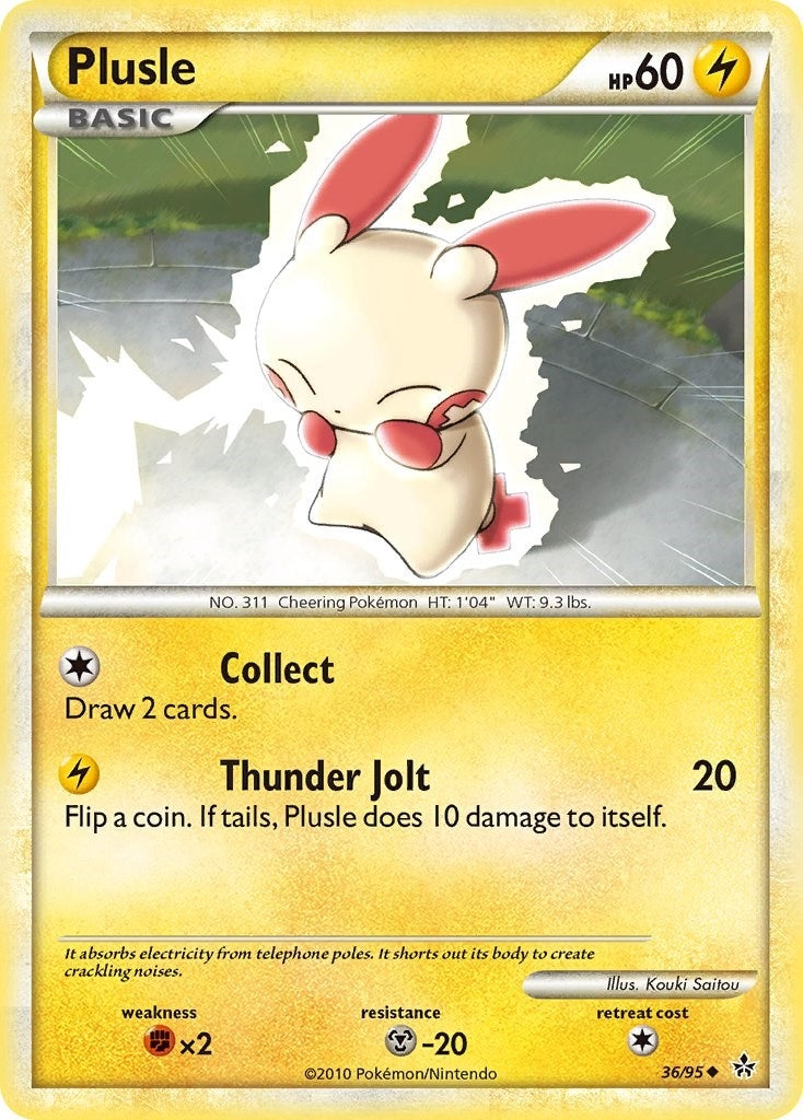 Image for Plusle (36/95) [Unleashed] - Pokemon