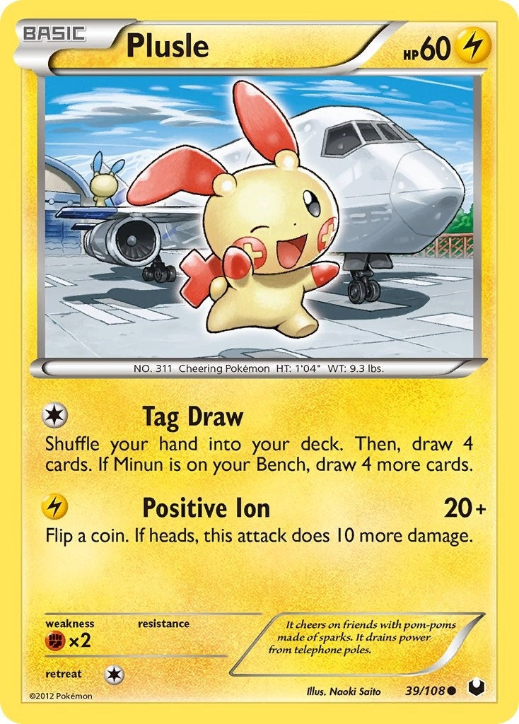 Image for Plusle (39/108) [Dark Explorers] - Pokemon