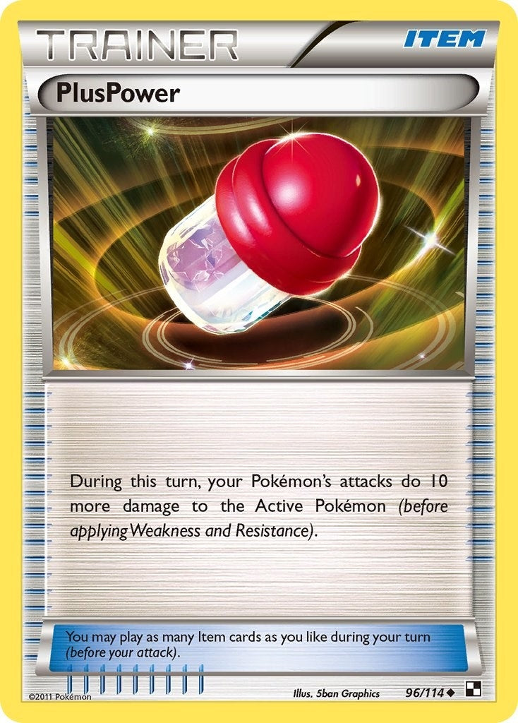 Image for PlusPower (96/114) [Black and White] - Pokemon