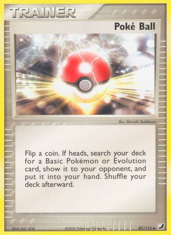 Image for Poke Ball (87/115) [Unseen Forces] - Pokemon