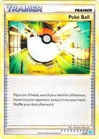 Image for Poke Ball (Gyarados) (23/30) [HGSS Trainer Kit: Gyarados & Raichu] - Pokemon