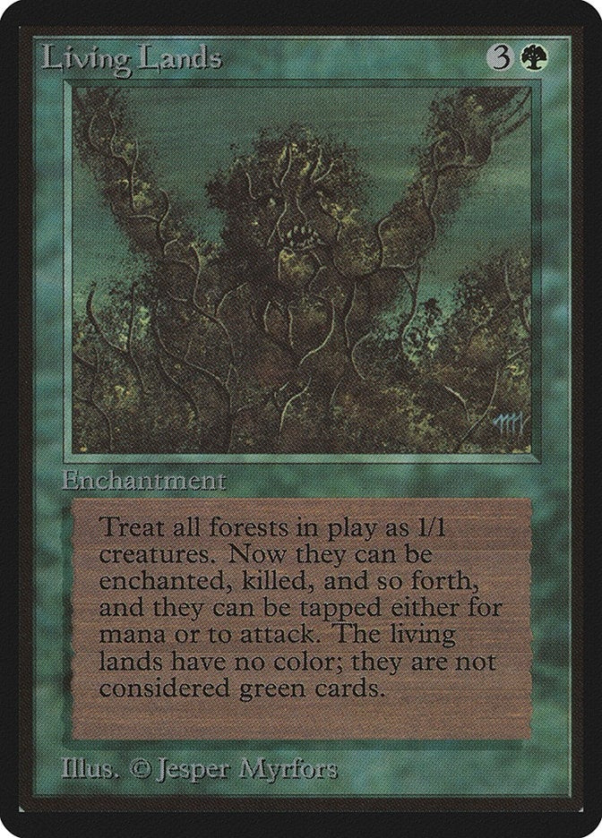 Image for Living Lands [Beta Edition] - Magic: The Gathering