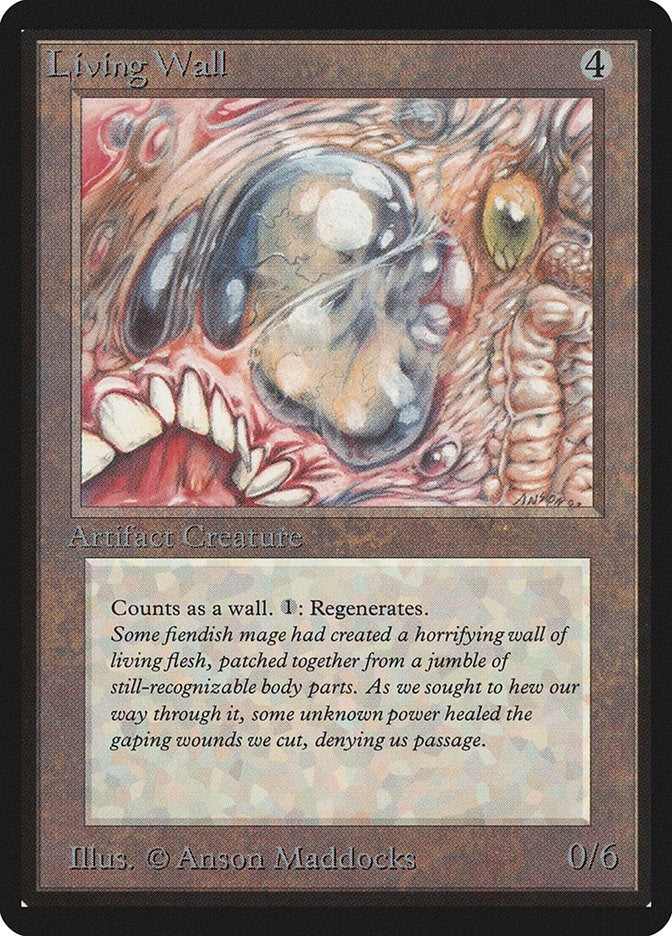 Image for Living Wall [Beta Edition] - Magic: The Gathering